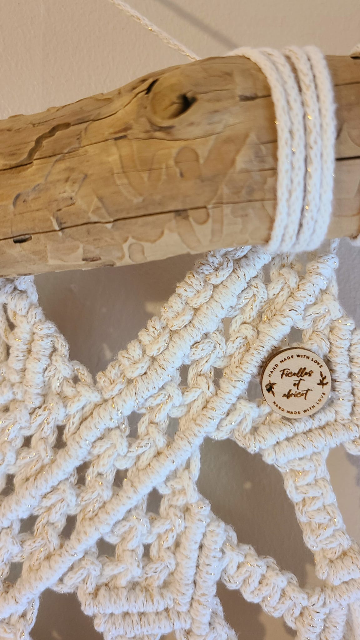 macramé mural mandala