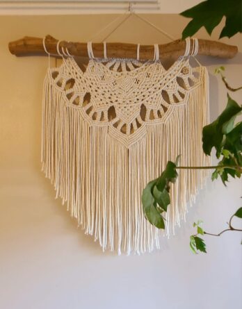 macramé mural mandala