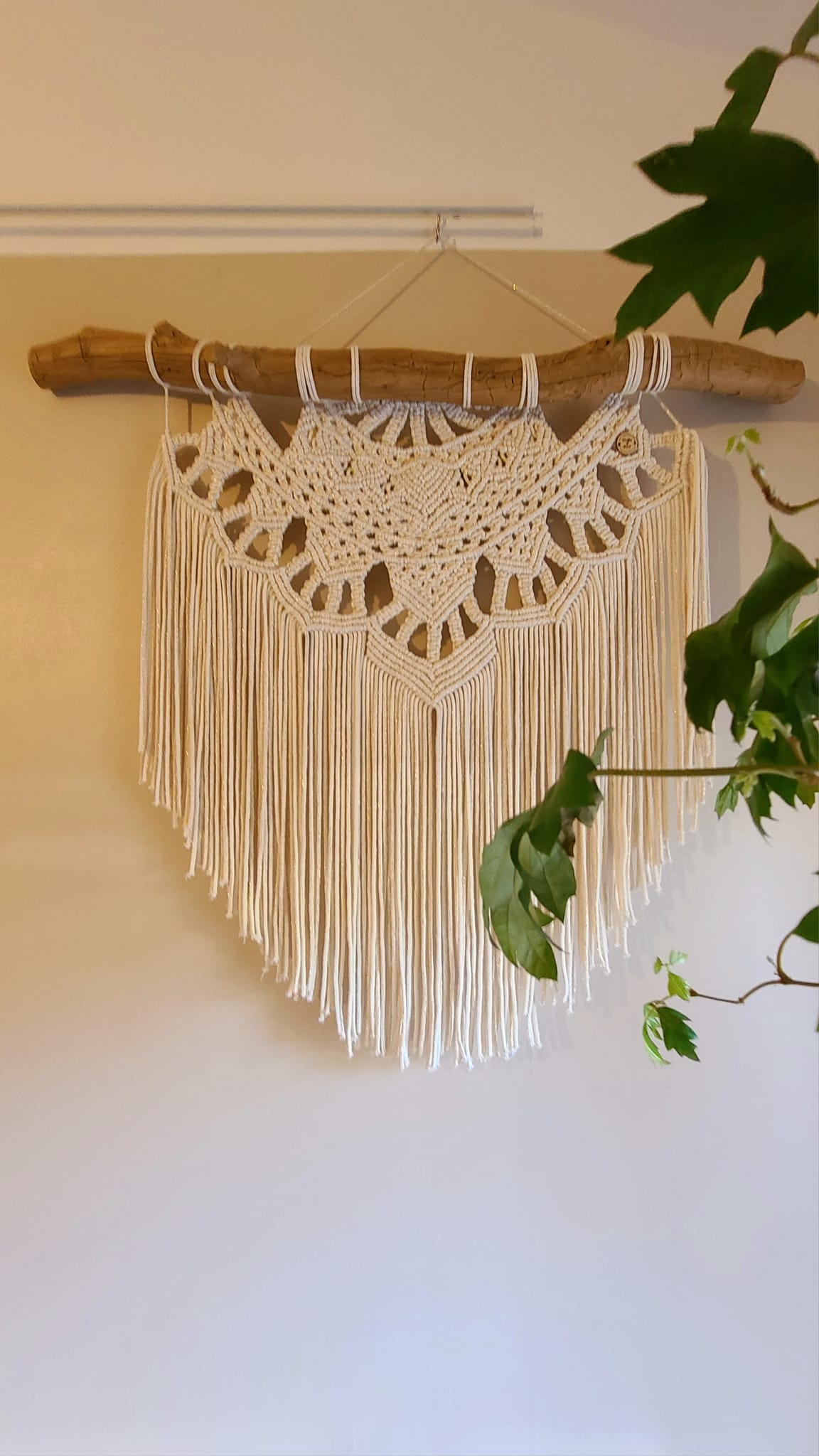 macramé mural mandala