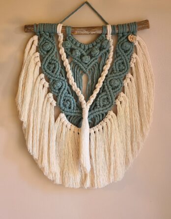 macrame mural artisanal