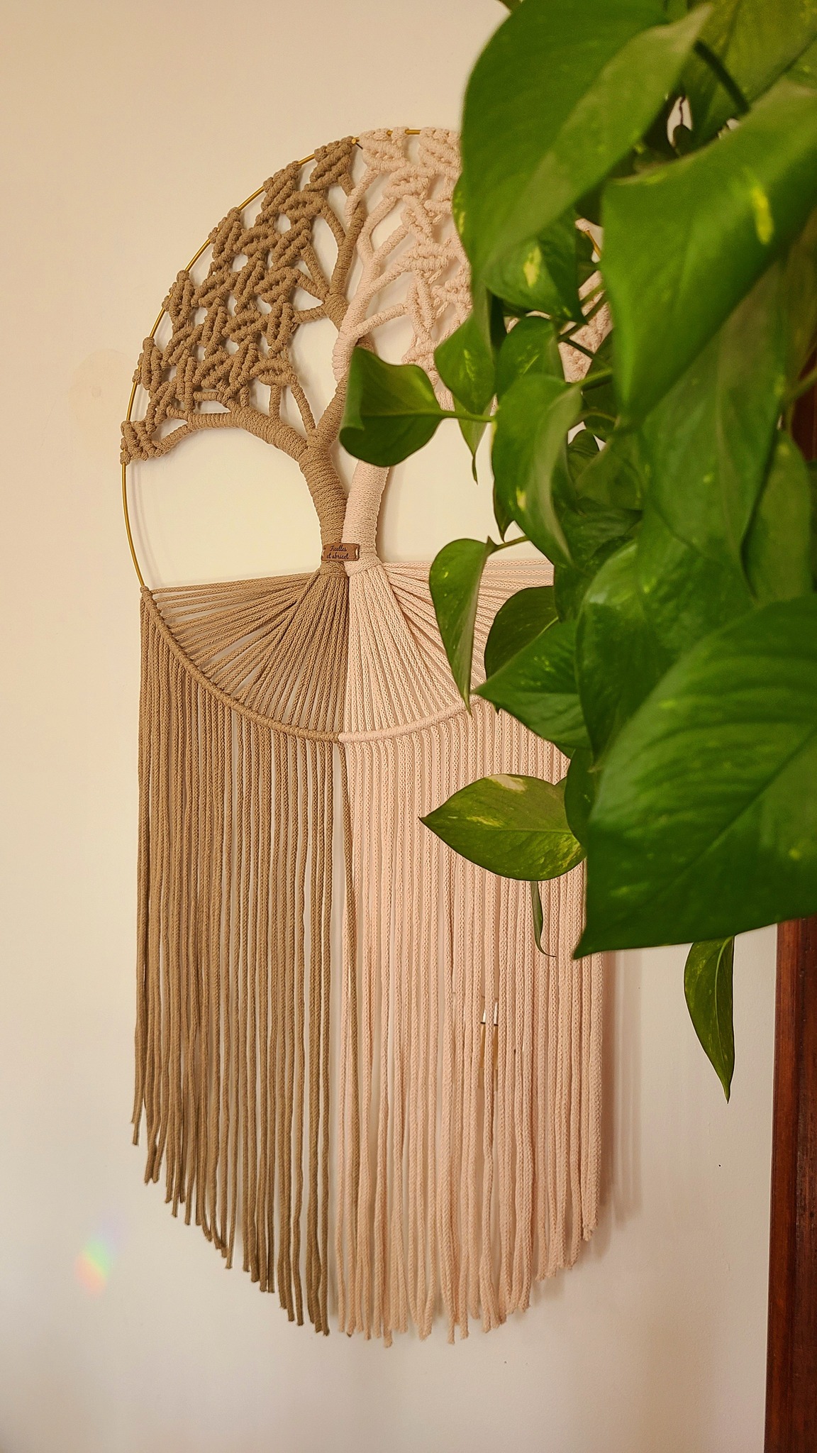 arbre de vie deux couleurs