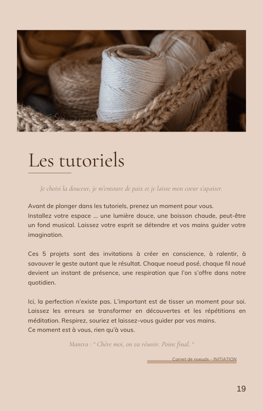 Carnet de noeuds - Initiation – Image 2