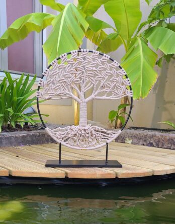 Arbre de vie Elégance - Pièce à poser en Macramé