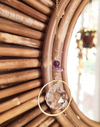 Attrape-soleil "Essence d’Améthyste" – Sérénité & Lumière douce