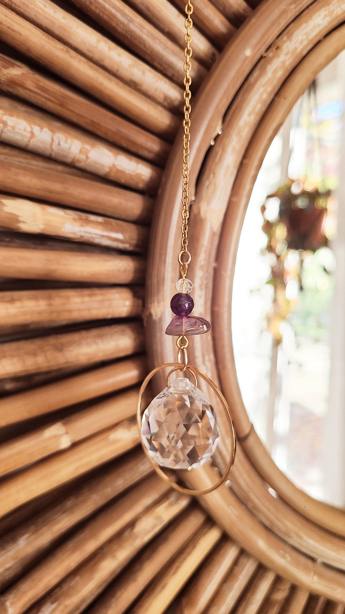 Attrape-soleil "Essence d’Améthyste" – Sérénité & Lumière douce – Image 3