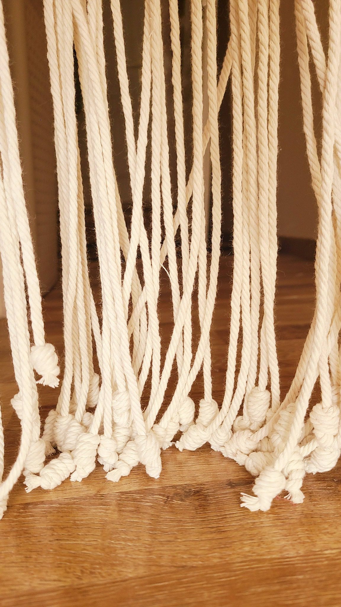 Rideau de porte en macramé - Ambiance naturelle – Image 3