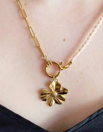 Collier Equilibre - Fleur