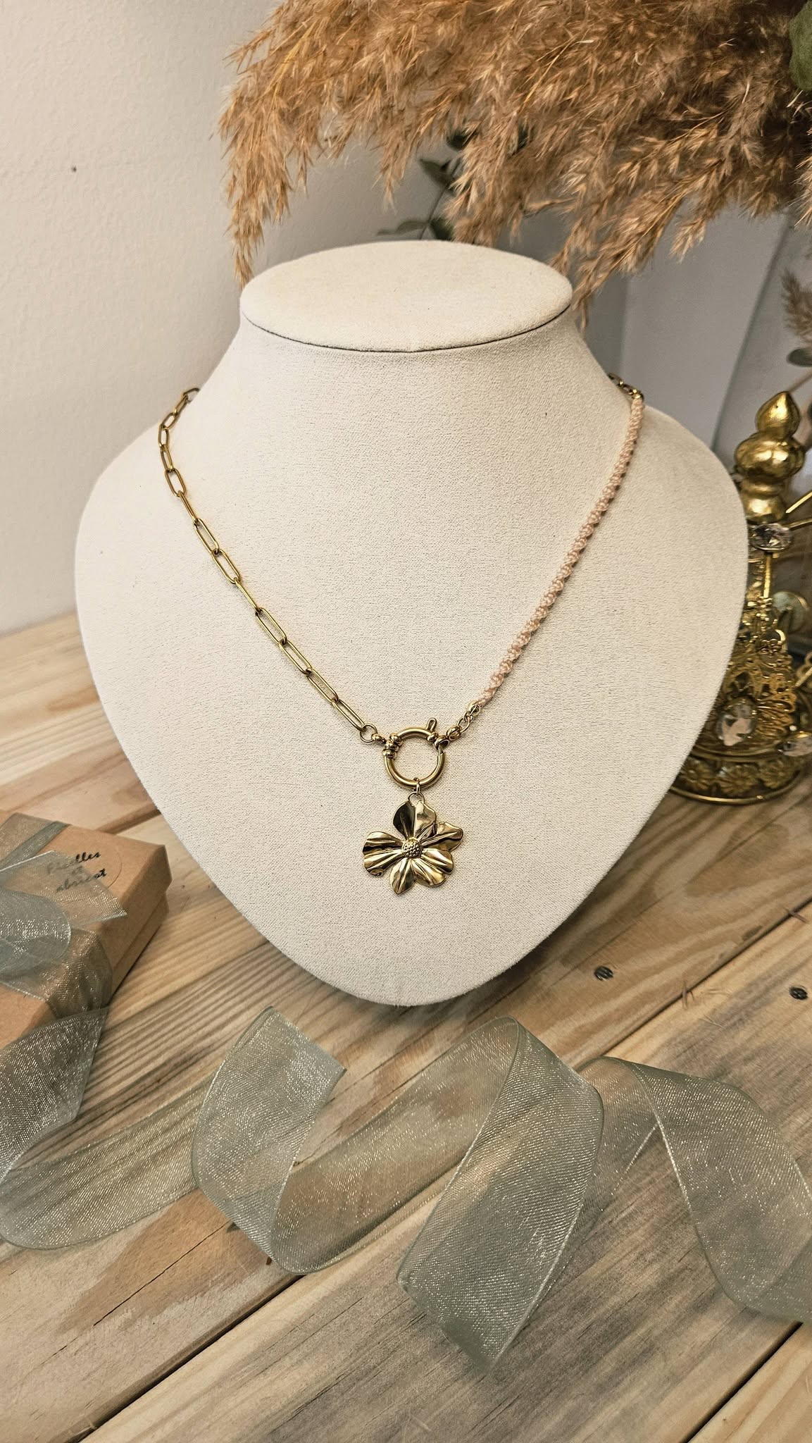 Collier Equilibre - Fleur